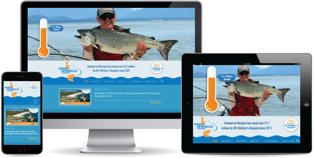 Hooked On Miracles - Web Development