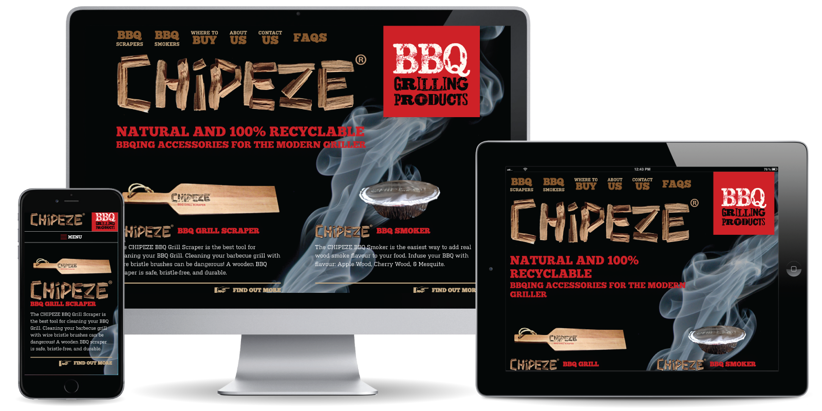 Chipeze Products - Web Development