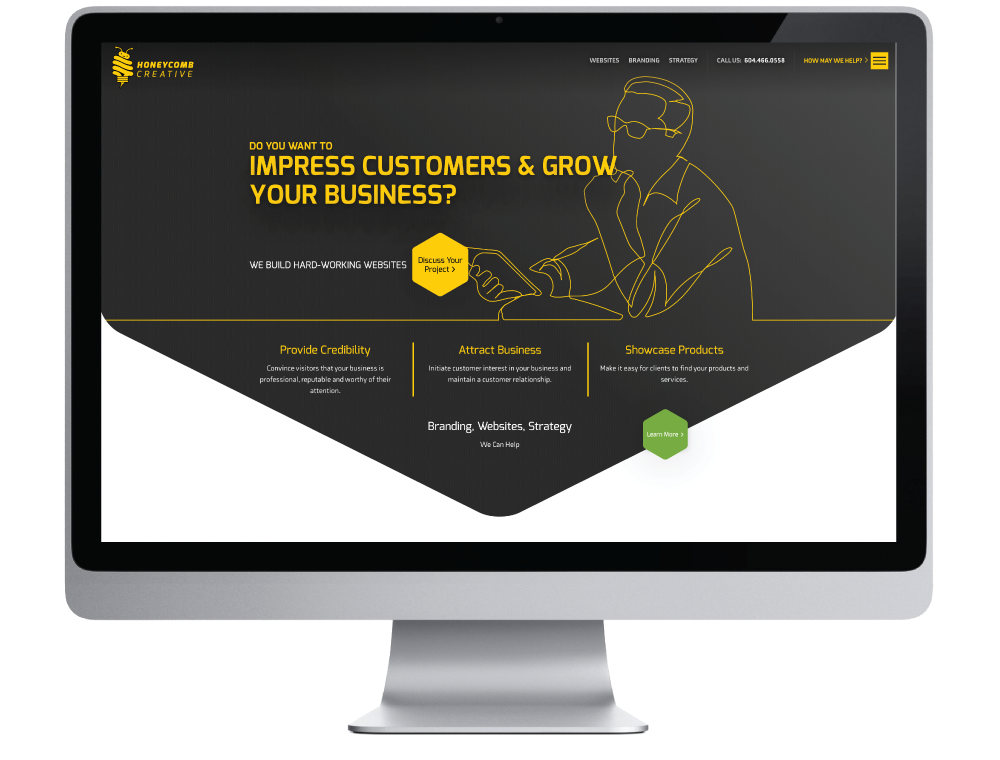 Honeycomb Creative Website