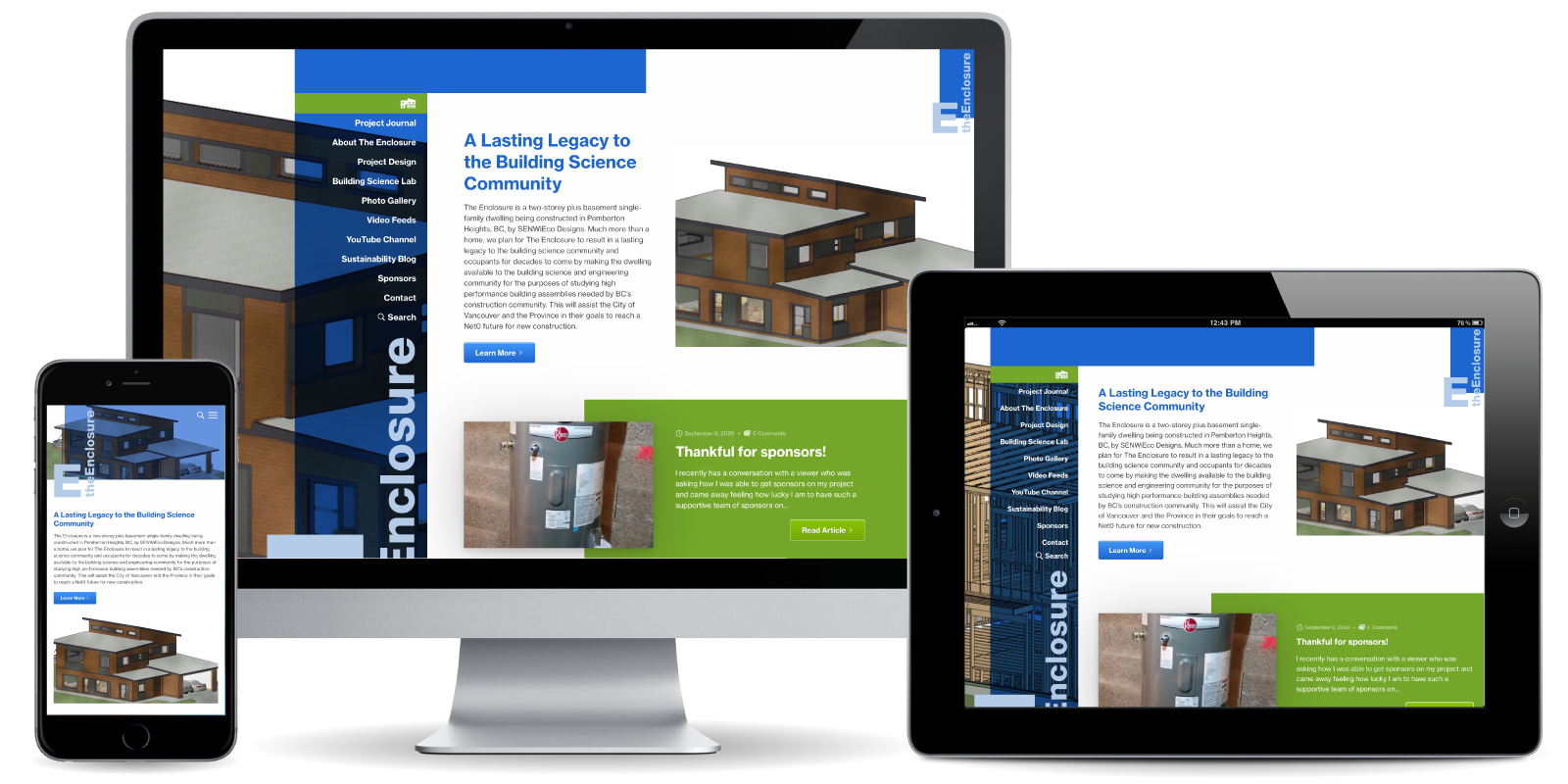 Senwi Services Inc. - Web Development